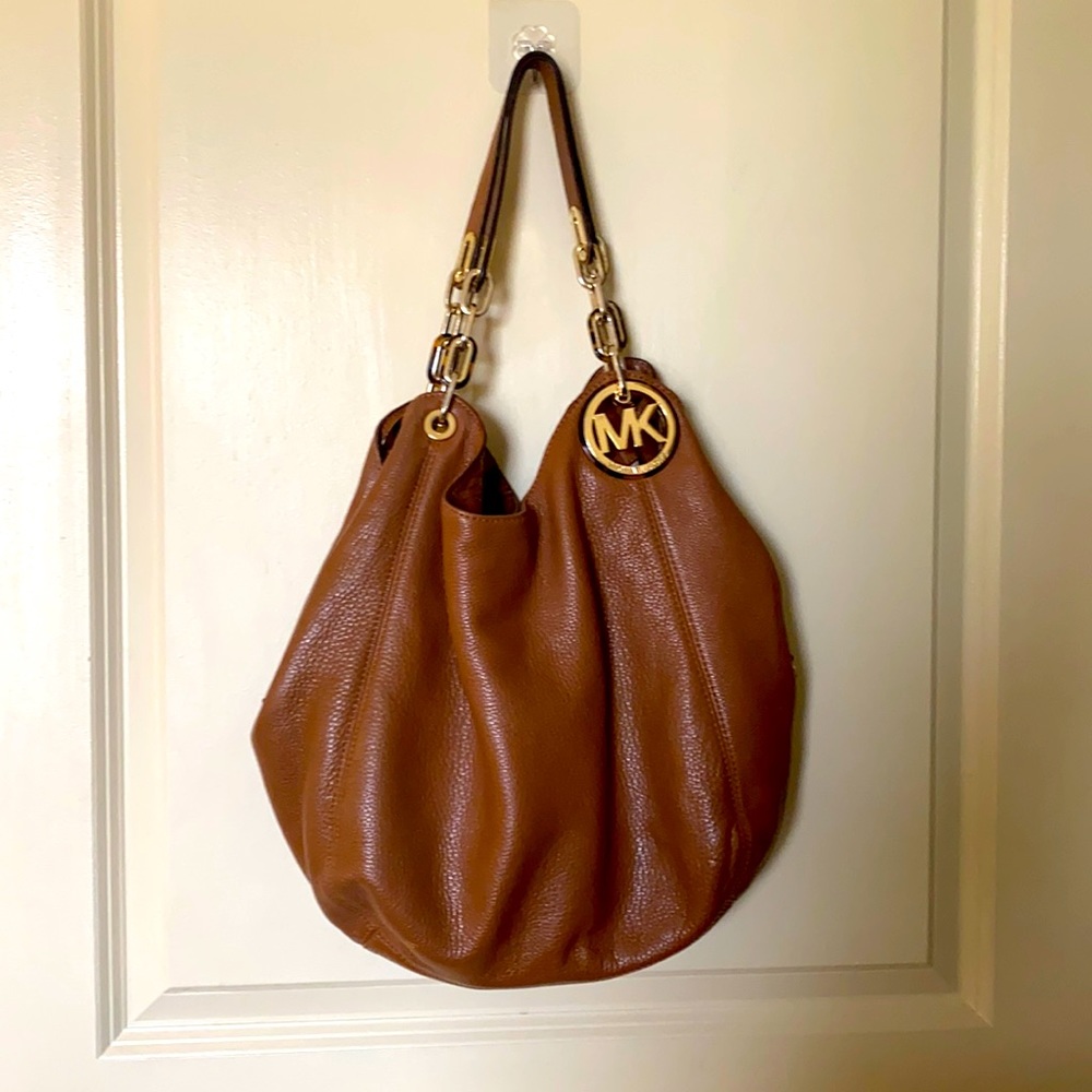 Gorgeous tan MK bag